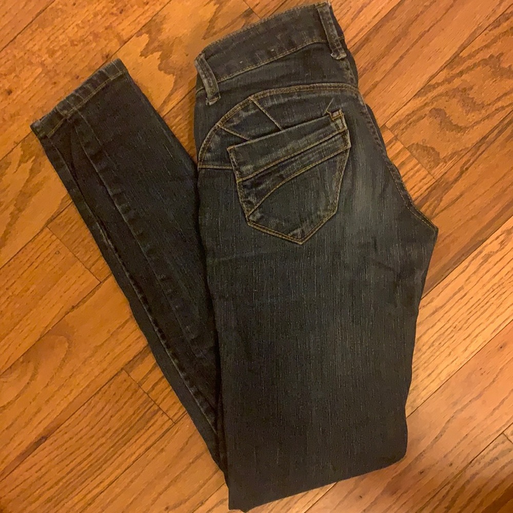 Skinny Jean, mid-rise, size 0